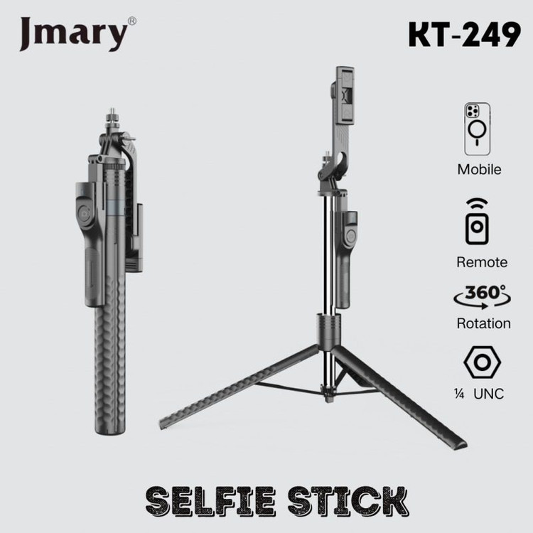 سه پایه مونوپاد جیماری مدل Jmary KT-249 سلفی با ریموت