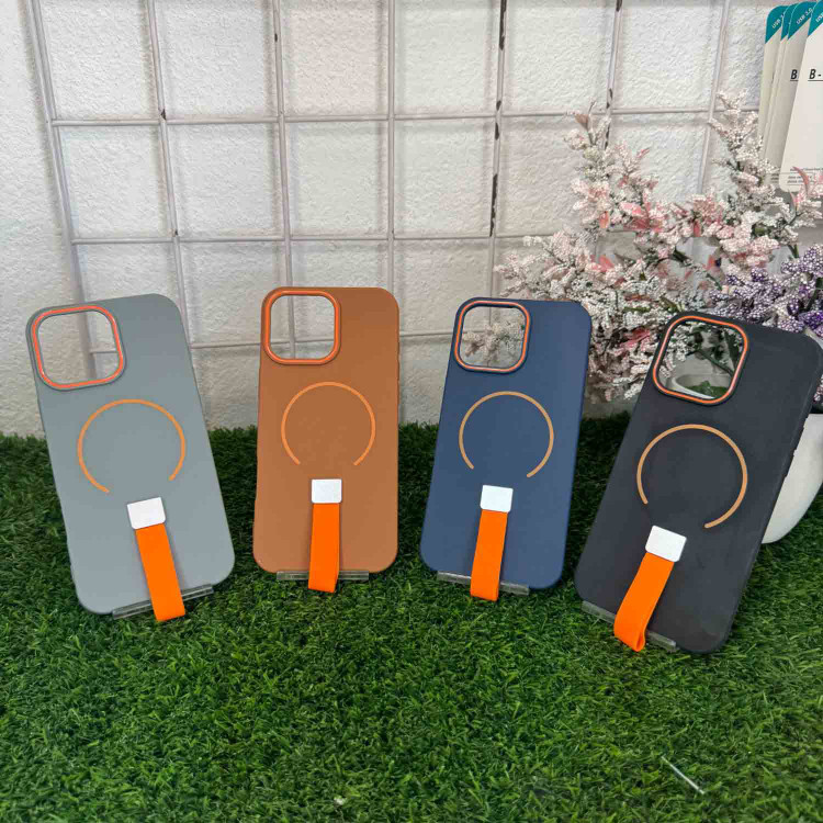 کاور C Case فینگربند سیلیکونی مناسب برای گوشی آیفون 16 پرو مکس