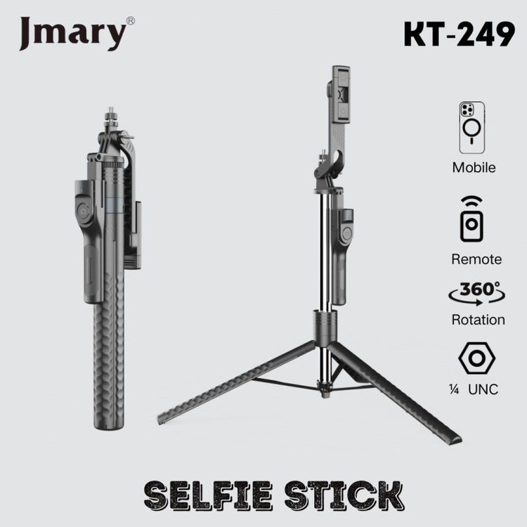 سه پایه مونوپاد جیماری مدل Jmary KT-249 سلفی با ریموت