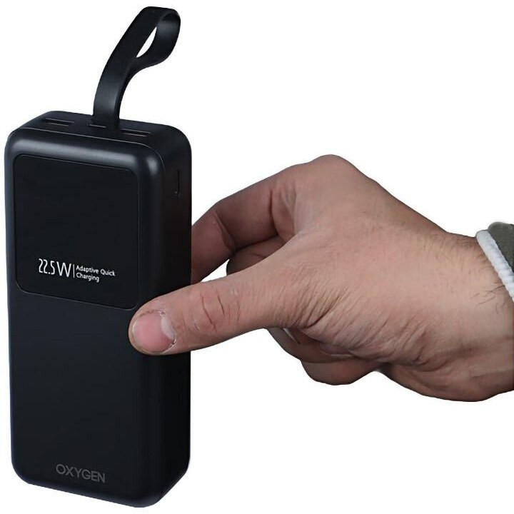 پاوربانک اکسیژن مدل 30W OX-120 ظرفیت 30000 میلی آمپر ساعت