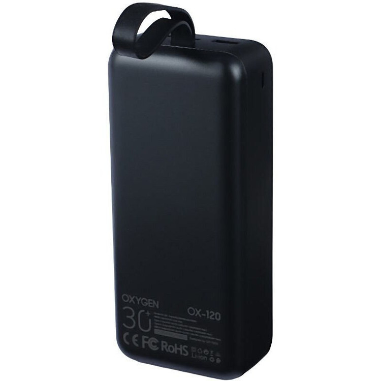 پاوربانک اکسیژن مدل 30W OX-120 ظرفیت 30000 میلی آمپر ساعت