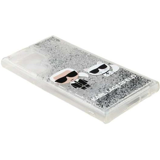 کاور گوشی موبایل اکلیلی نقره ای کارل لاگرفلد مناسب برای سامسونگ Galaxy S23 Ultra کد 8-00130