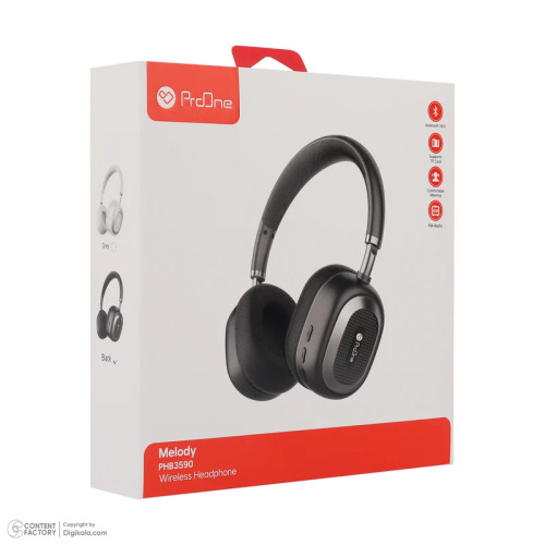 هدفون بلوتوثی پرووان مدل PHB3590 Melody