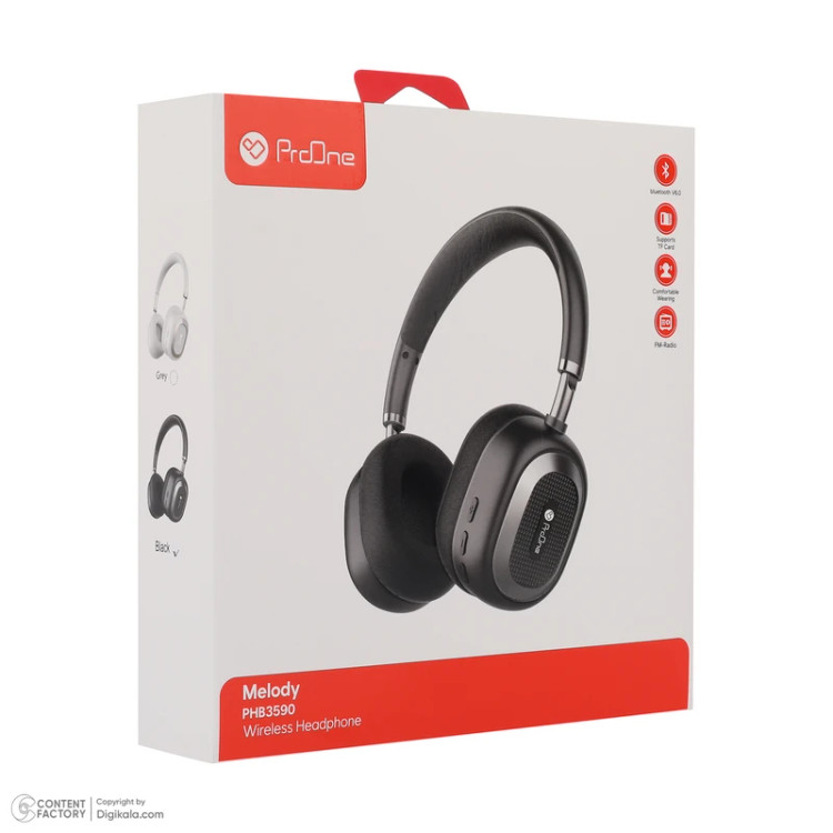 هدفون بلوتوثی پرووان مدل PHB3590 Melody